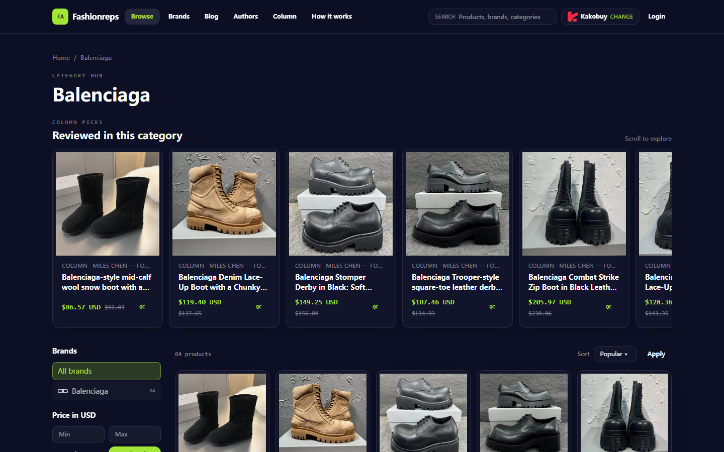 Balenciaga Shoes: Agent Shipping Costs and Chargeable Weight