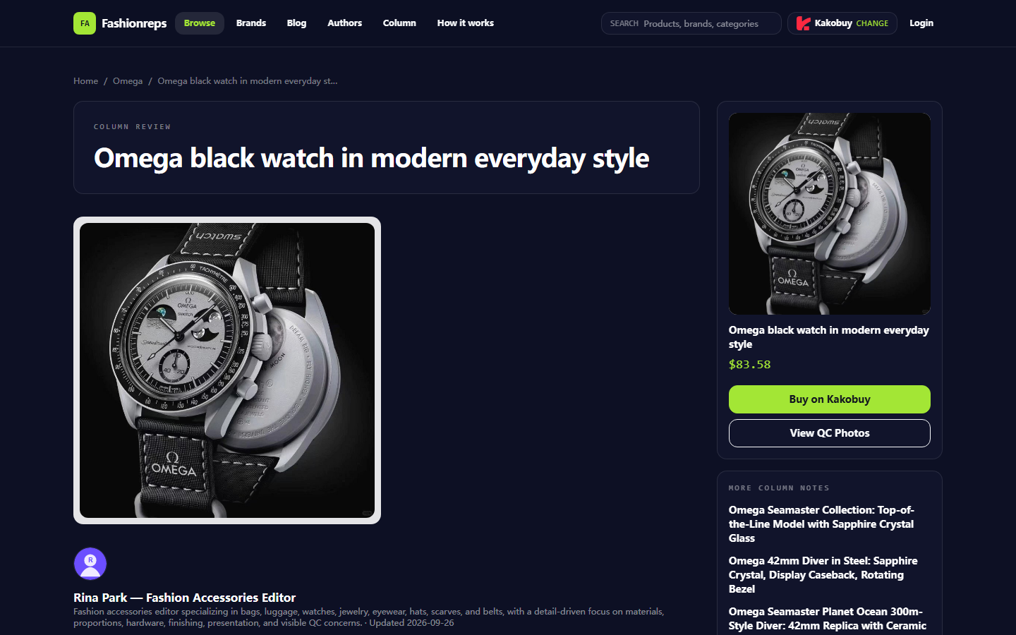 Omega Watch Review: Specs, Sizing & Purchase Risks