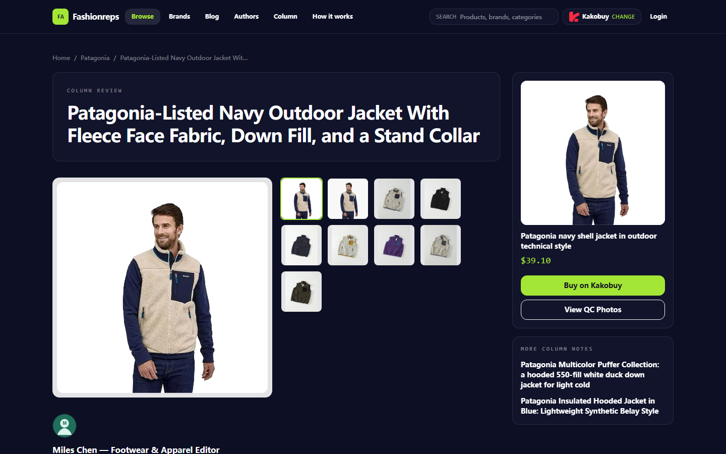 Carhartt Jackets - Fashionreps Skip to content Menu Fa Fashionreps Browse Brands Blog Authors Column How it works SEARCH Kakobuy Change Login SEARCH Navigation Close Browse products Brands Blog Authors Column guide How it works Buying platform Kakobuy Login or register Buying platform Choose a shopping agent Every Buy button on this site will go straight to your selected agent. Close Kakobuy Selected Superbuy Select Mulebuy Select JoyaGoo
Margaret Ellison0 approved
- Is Patagonia Fleece on fashionreps Worth It? Check First
-
![Is Patagonia Fleece on fashionreps Worth It? Check First