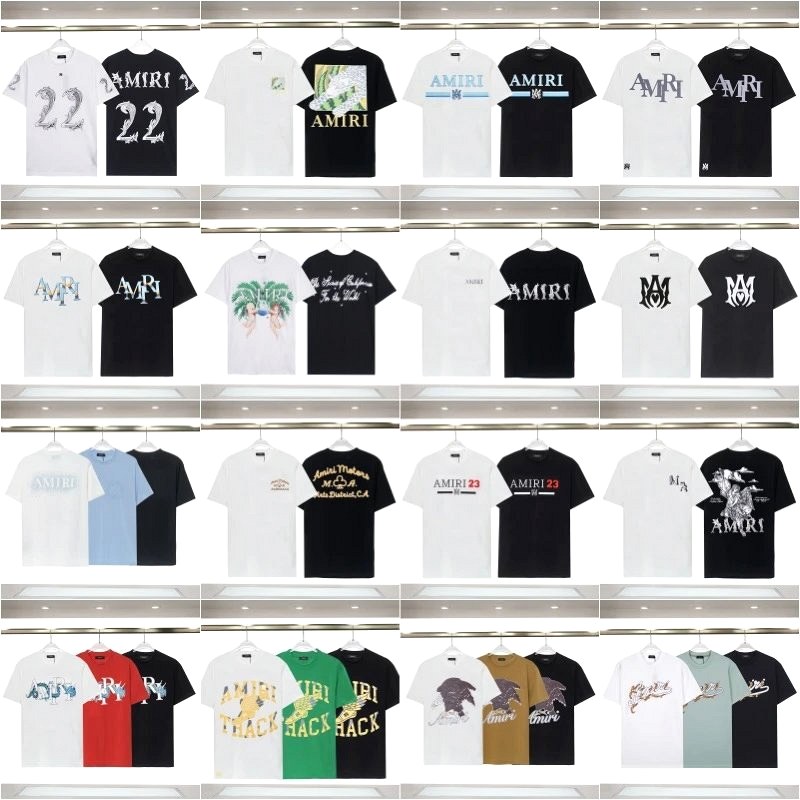Amiri Letter-Print Logo T-Shirt Review: A $8.36 Cotton Tee That Lives or Dies on Its Print