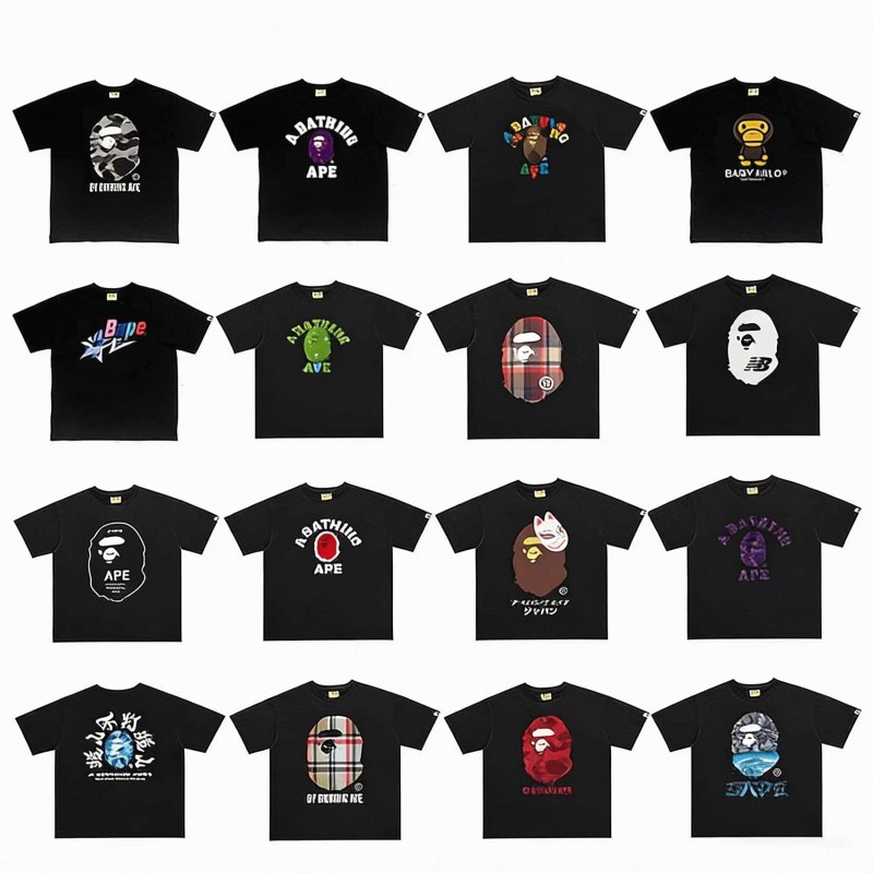 BAPE Classic Monkey-Print T-Shirt Review: Sizing, Warehouse QC and Haul Cost