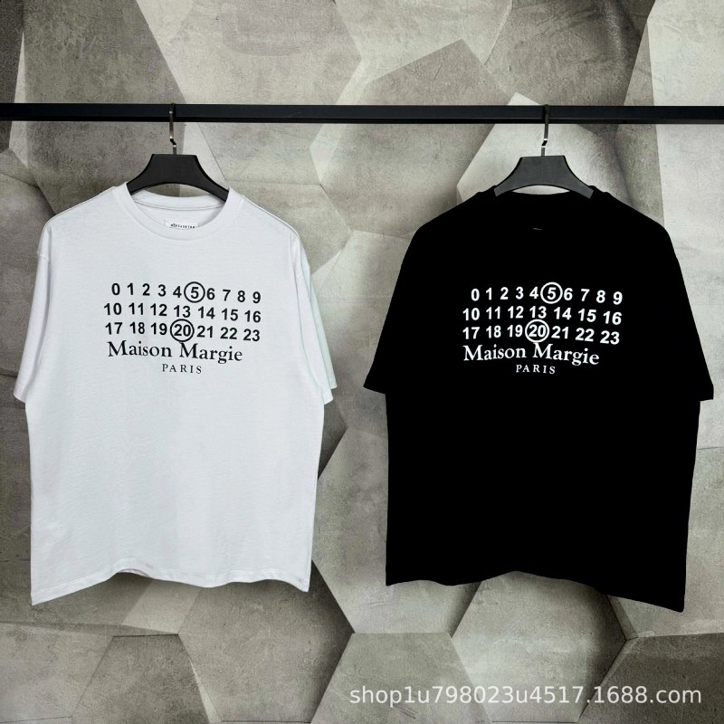 Maison Margiela MM6 Digital T-Shirt Review: Measured S–XL Fit and a Wash-Tested Number Print
