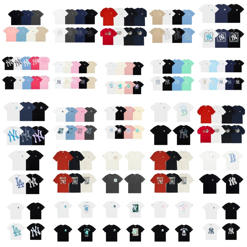 MLB Multi-Color T-Shirt Collection Review: 100% Cotton, 30+ Colorways Tested