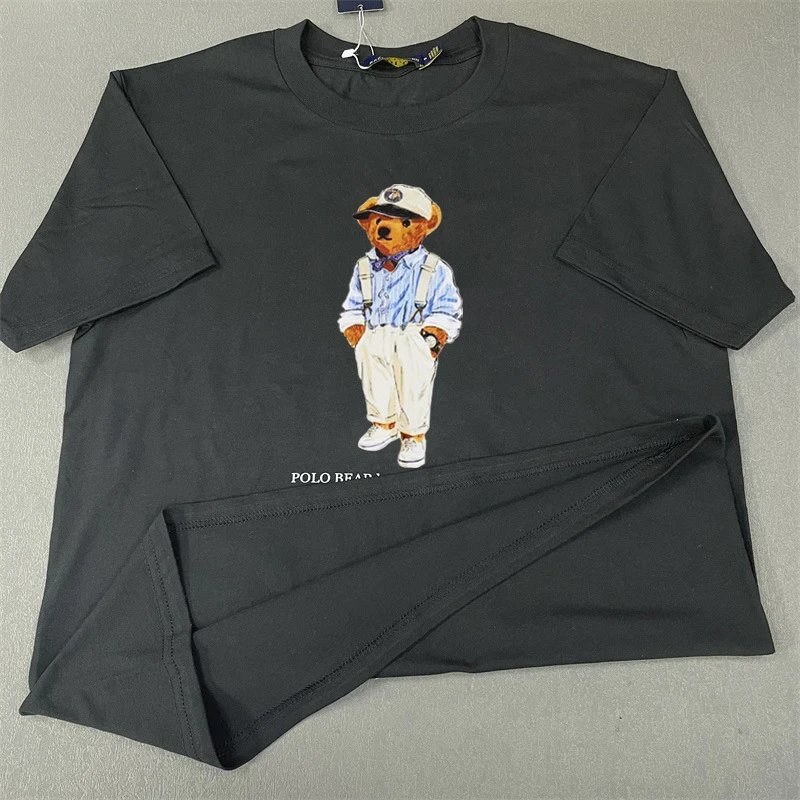 Polo Ralph Lauren Black Polo Shirt Review: An Oversize Bear Print, and a 50–65cm Length Clue